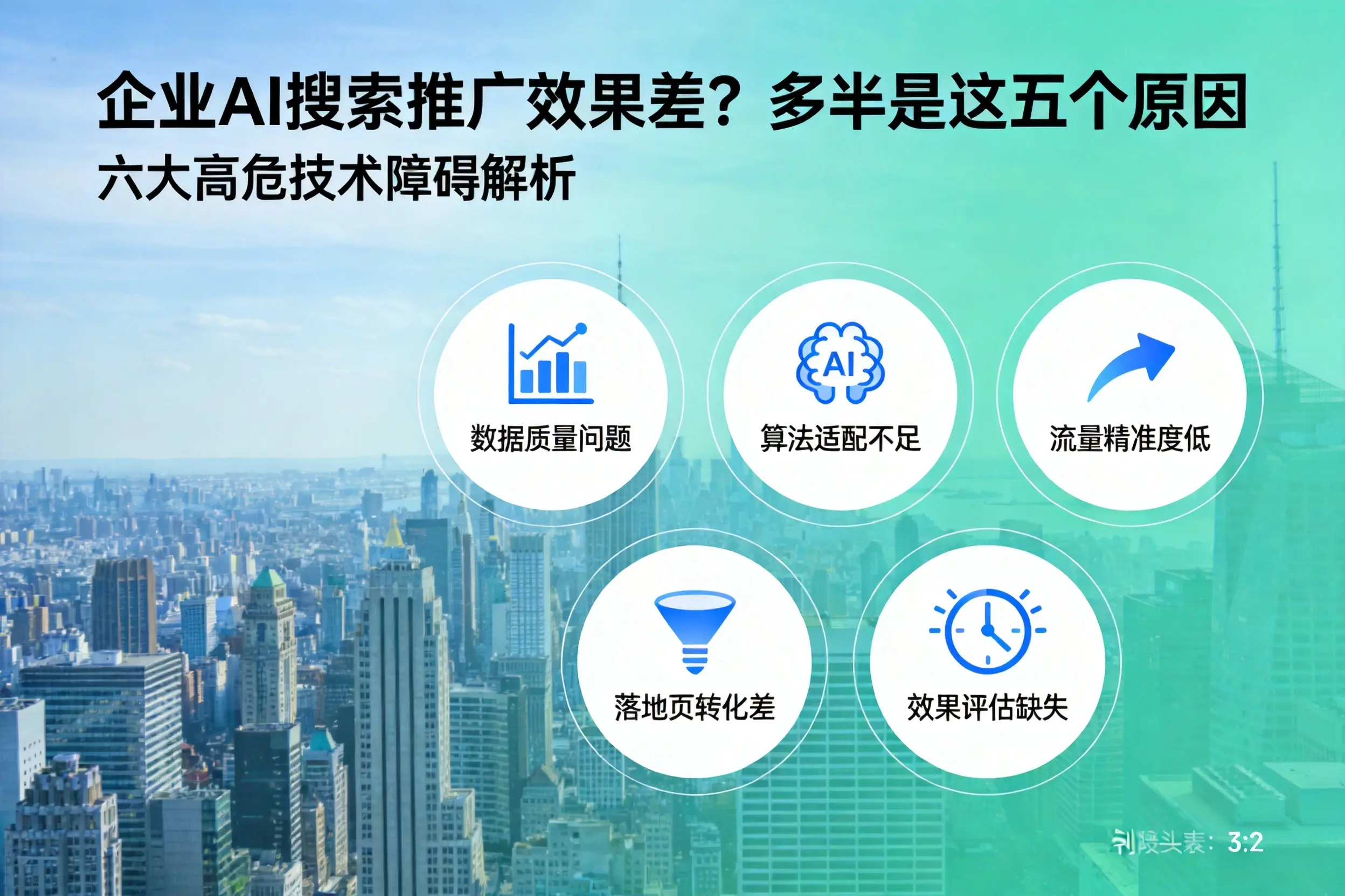大观企业AI搜索推广效果差？多半是这五个原因
